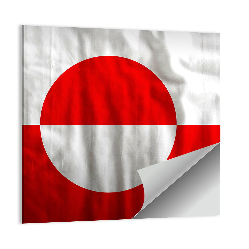 Greenland Flag Wall Art