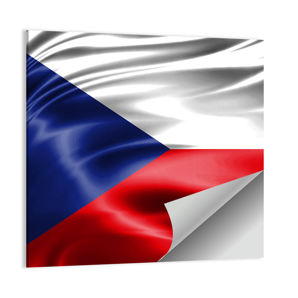 Czech Republic Flag Wall Art