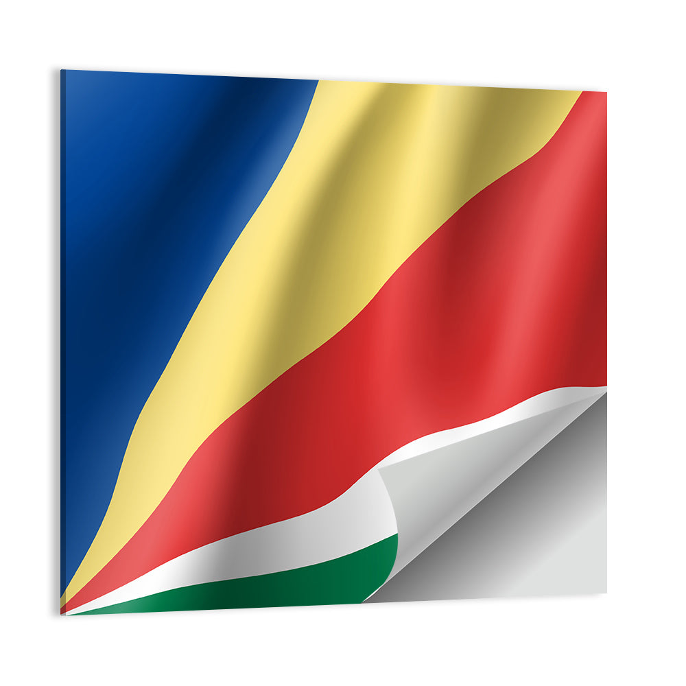 Seychelles Flag Wall Art