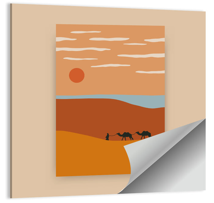 Desert Minimal Iii Wall Art as a poster print