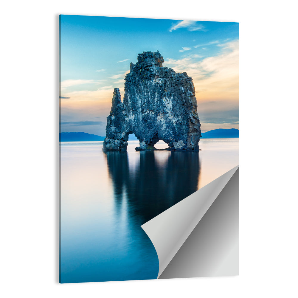 Hvítserkur Sea Stack, Hvammstangi Iceland Wall Art