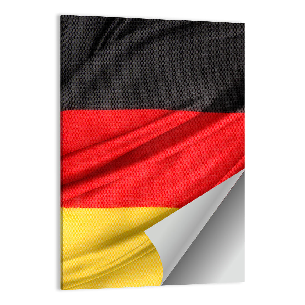 Draped German Flag Wall Art