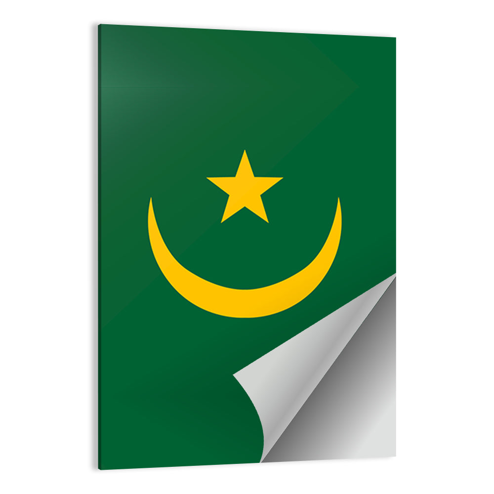 Flag of Mauritania Wall Art
