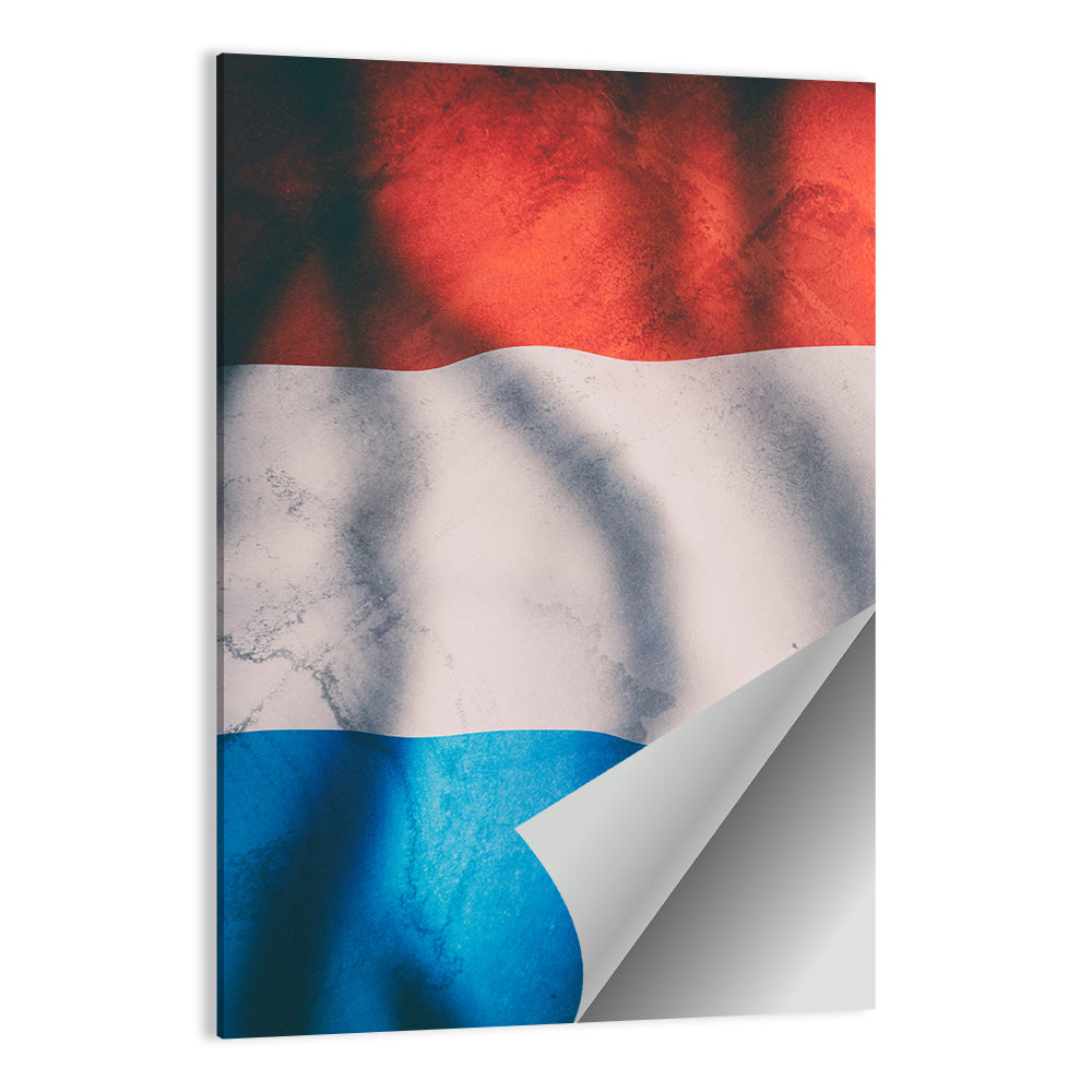 Luxembourg Flag Wall Art