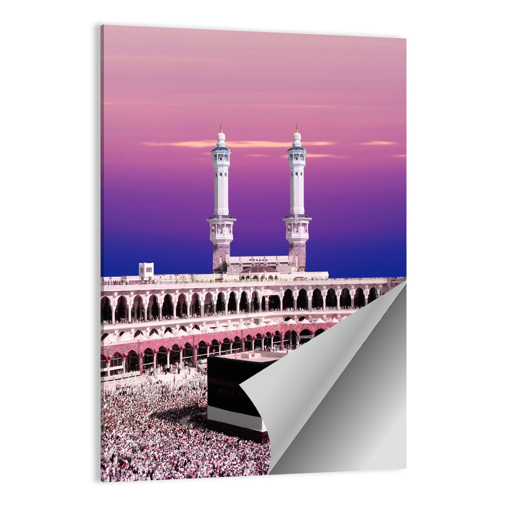 Kaaba at Twilight Wall Art