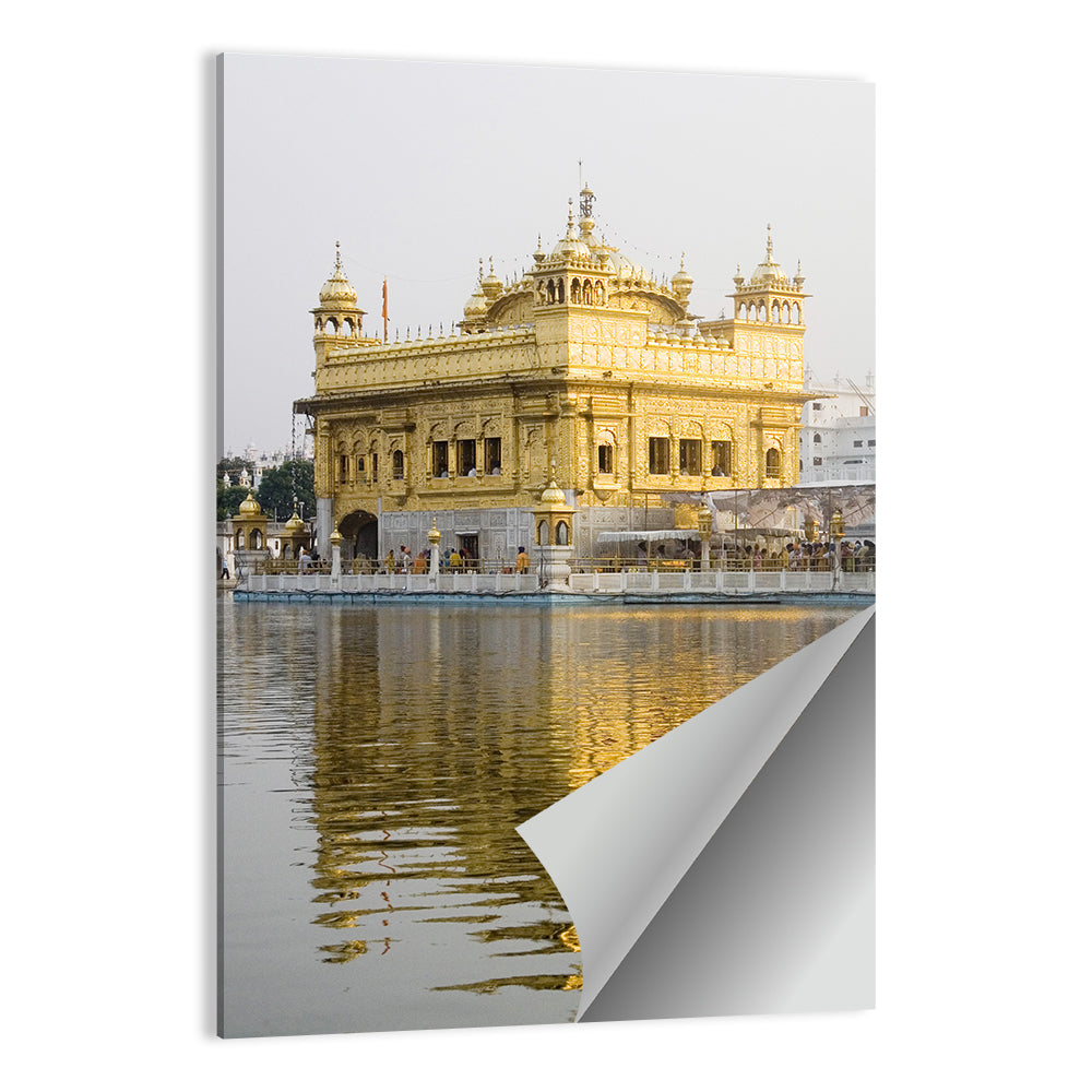 Golden Temple Reflection, Amritsar Wall Art