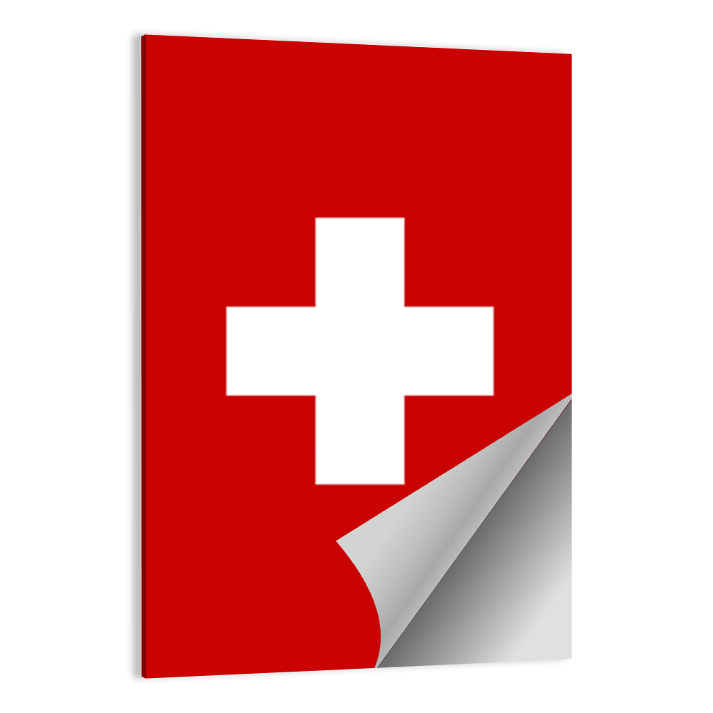 Swiss Flag Wall Art