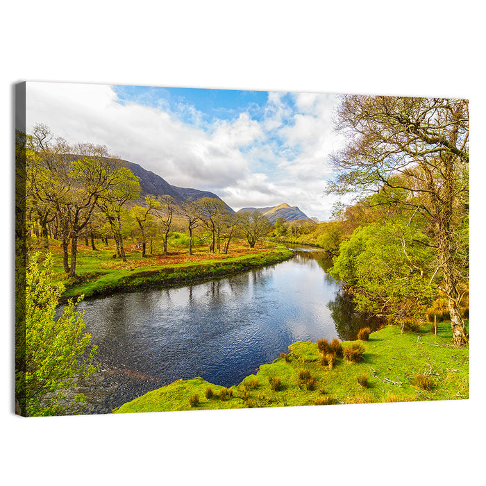 Connemara Countryside Wall Art as a canvas print