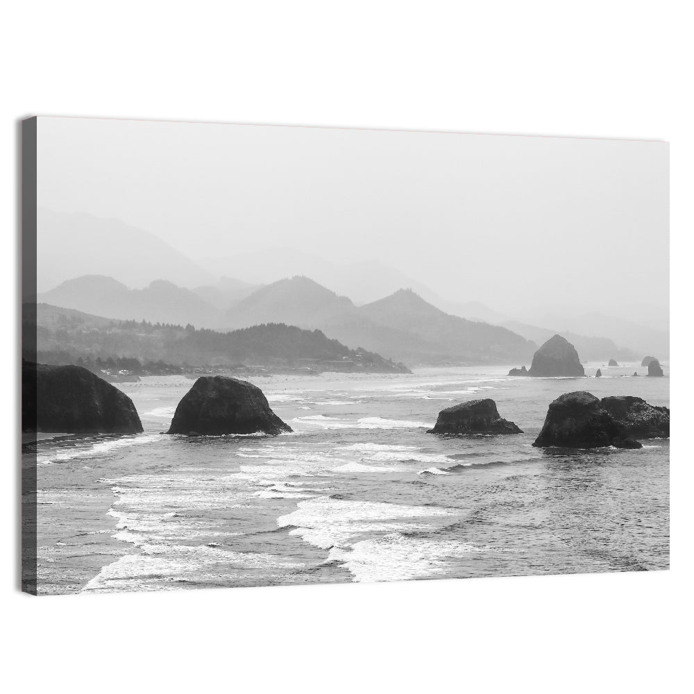 Haystack Rock, Cannon Beach Wall Art, canvas print, landscape