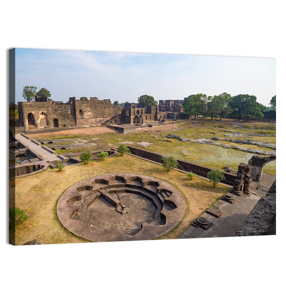 Bidar Fort Ruins Wall Art, canvas print, landscape