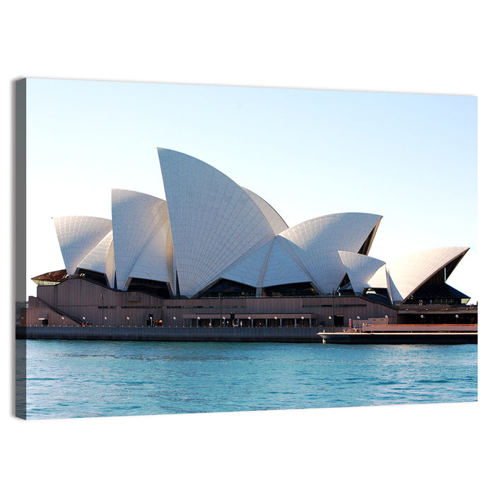 Sydney Opera House Harbor View Wall Art as a canvas print