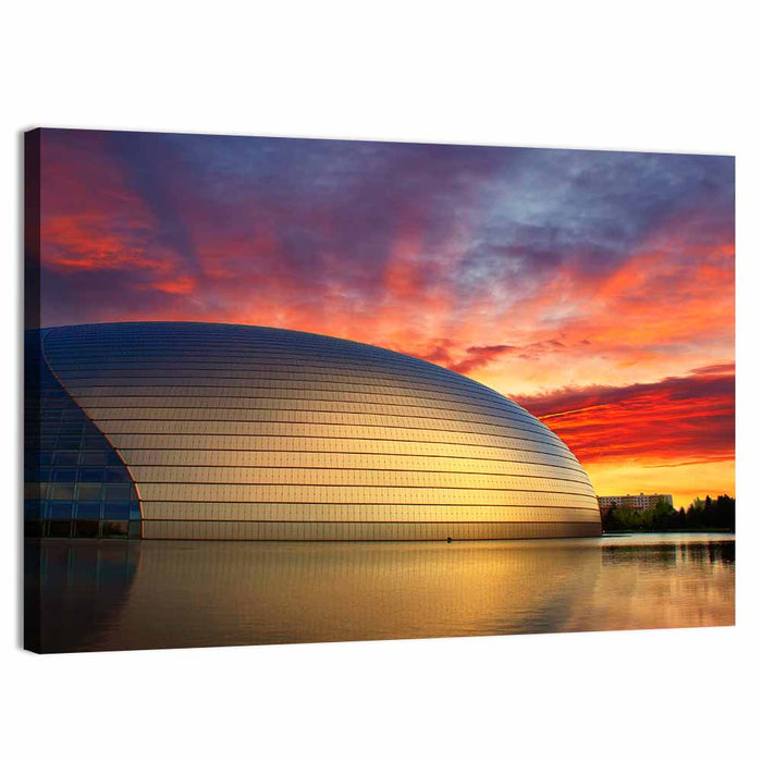 National Centre for the Performing Arts, Beijing Wall Art as a canvas print
