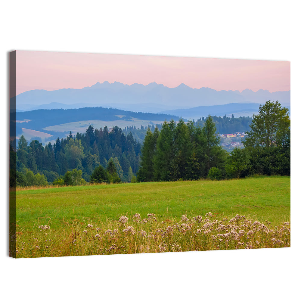 High Tatras Mountains Wall Art, canvas print, landscape