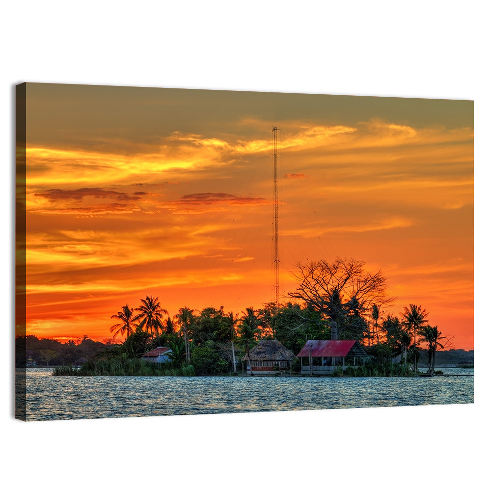 Santa Barbara Island Wall Art, canvas print, landscape