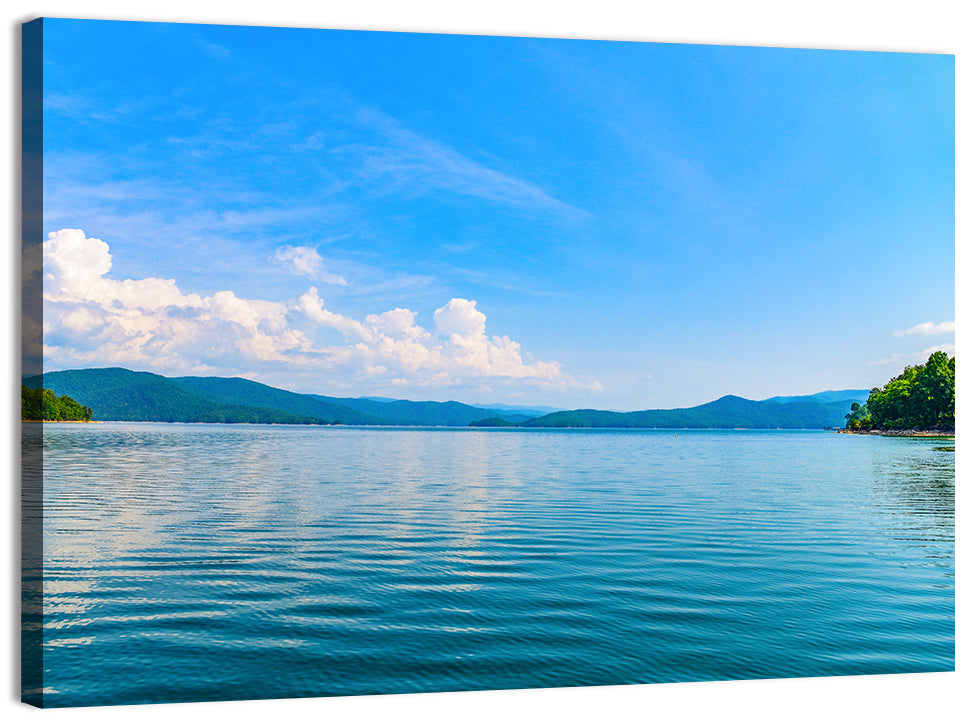 Lake Jocassee Wall Art, canvas print, landscape
