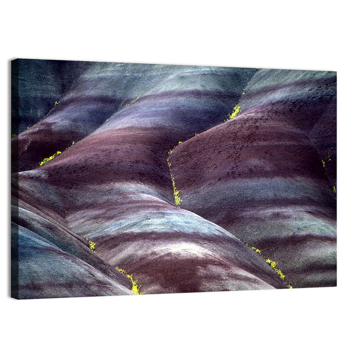 Chamarel Seven Coloured Earths Wall Art as a canvas print