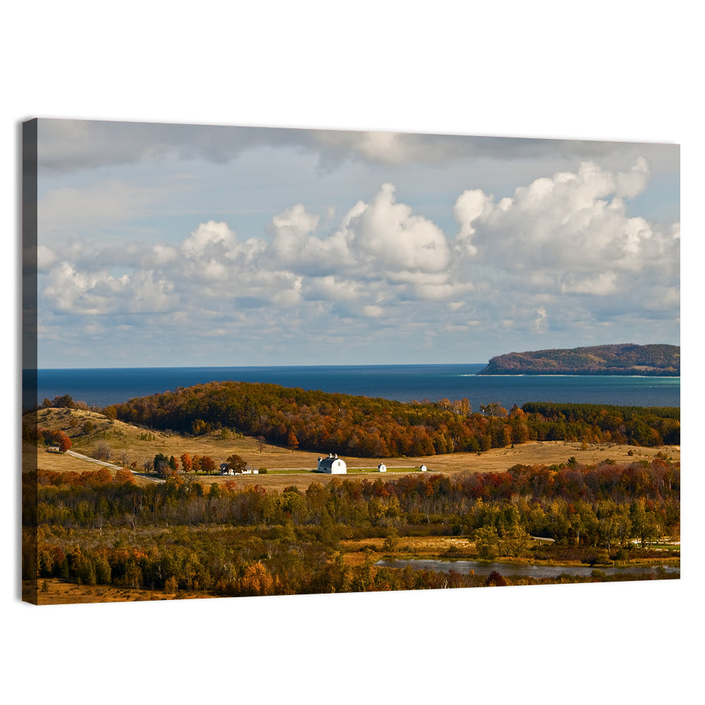 D.h. Day Farm, Glen Arbor Wall Art, canvas print, landscape
