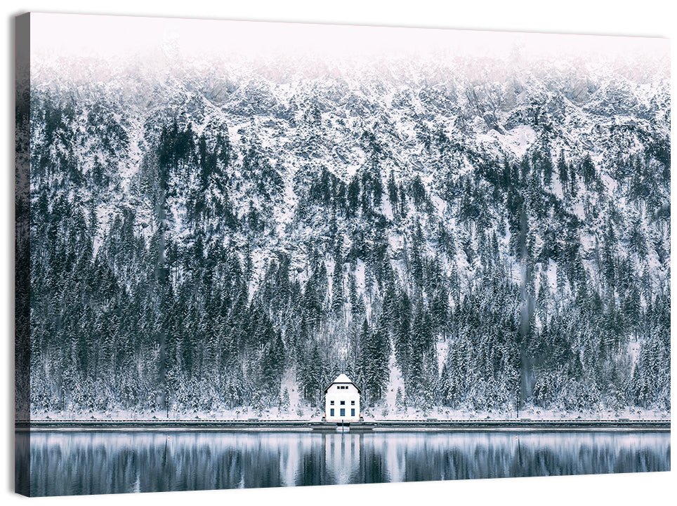 Plansee Lake Wall Art, canvas print, landscape