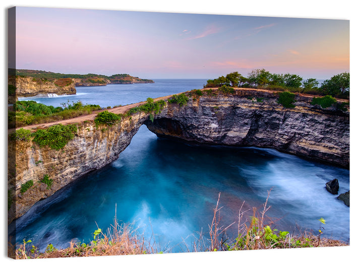 Broken Beach, Nusa Penida Wall Art as a canvas print