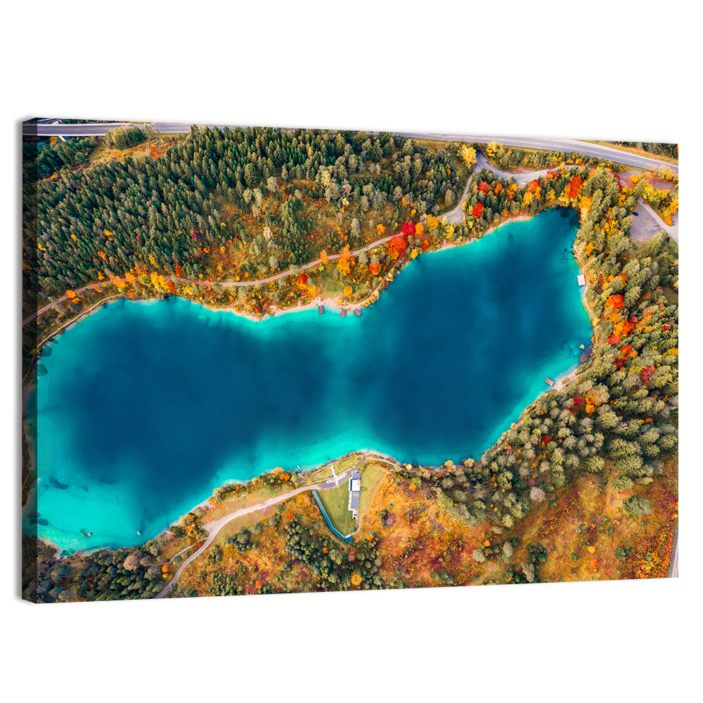 Urisee Lake Wall Art, canvas print, landscape