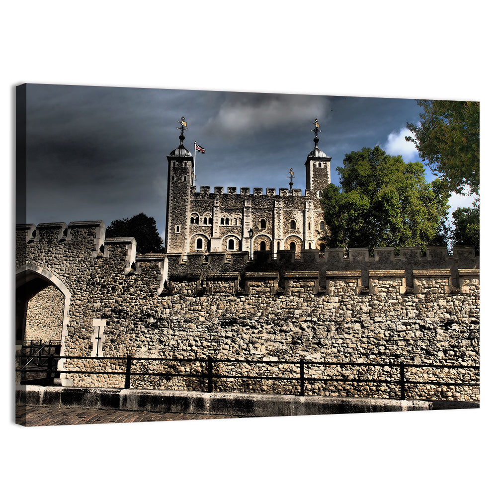 Tower of London Wall Art, canvas print, landscape