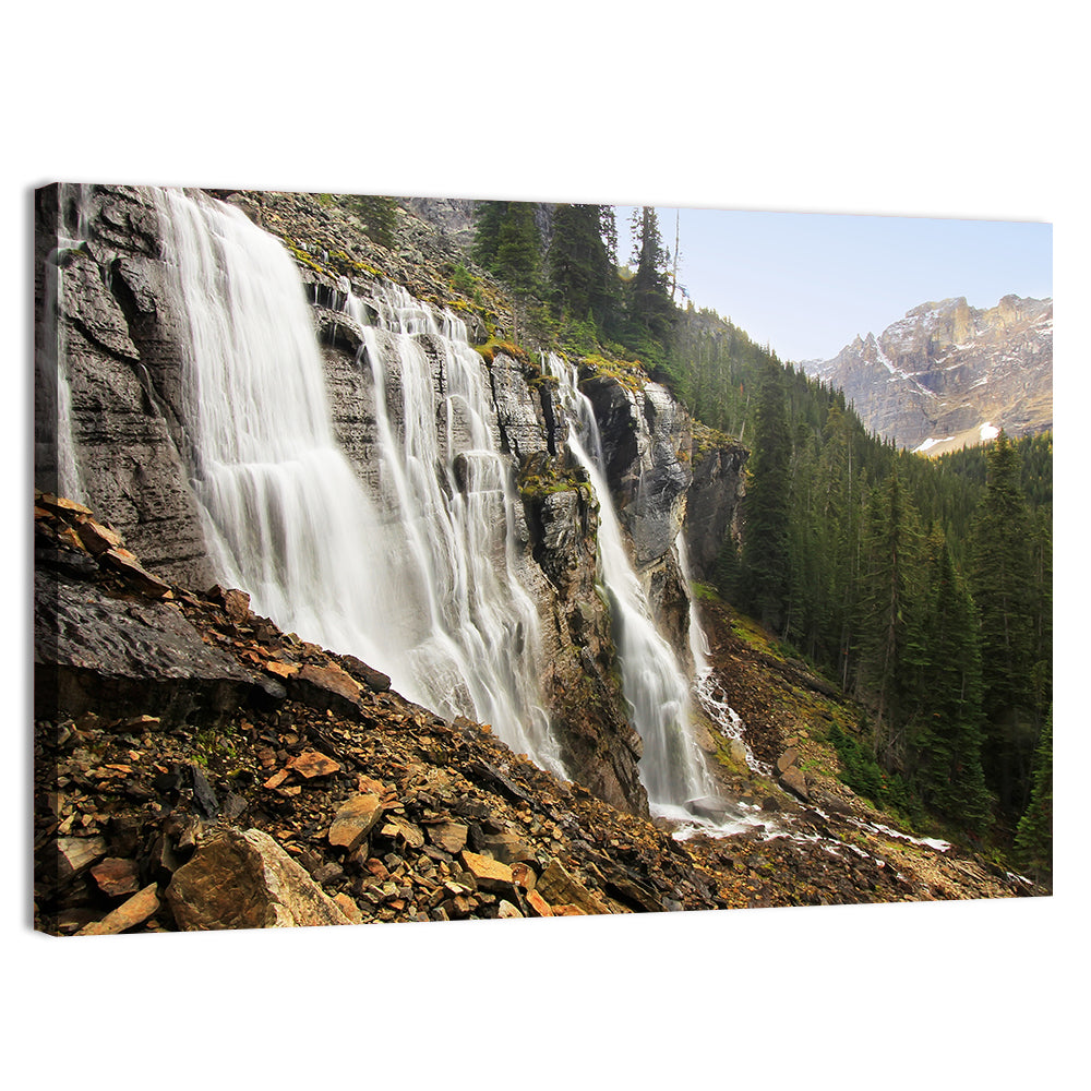Seven Veils Falls Wall Art, canvas print, landscape