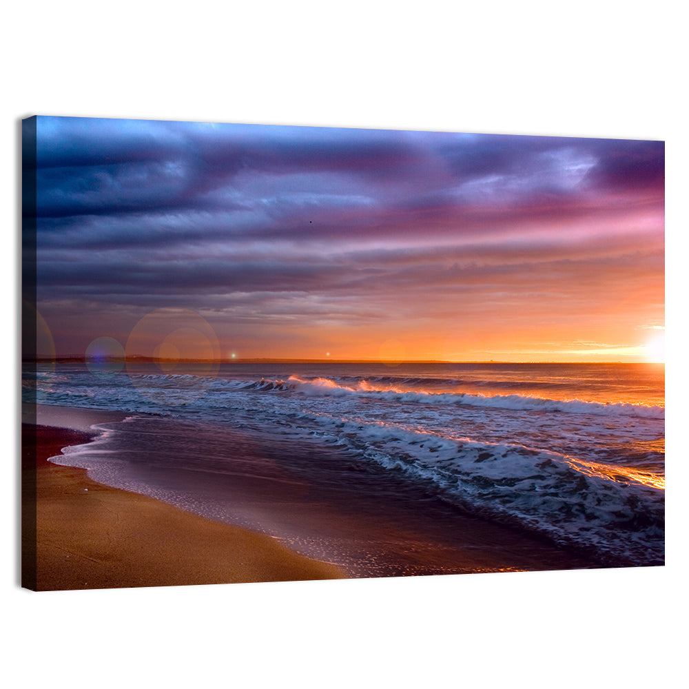 Bulgarian Black Sea Sunrise Wall Art, canvas print, landscape