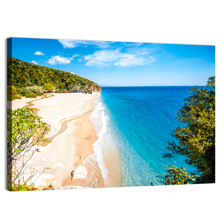 Mylopotamos Turquoise Beach Wall Art