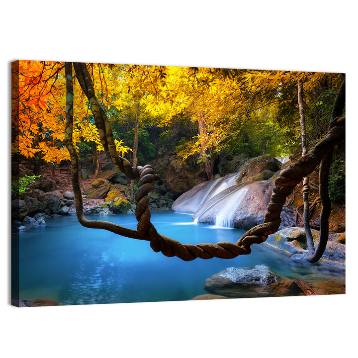 Erawan Waterfall Pool, Kanchanaburi Wall Art
