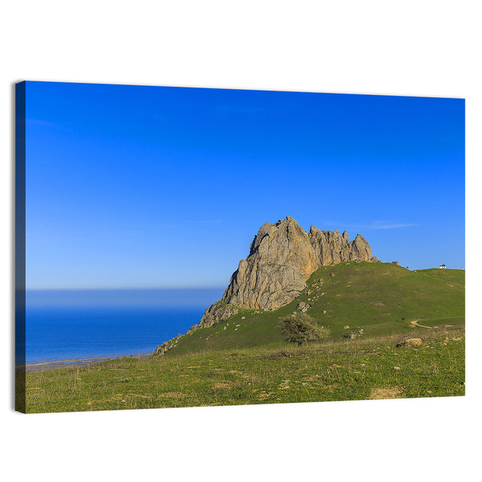 Beshbarmak Mountain Wall Art as a canvas print