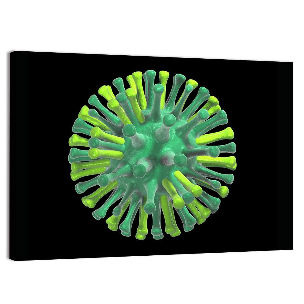 Bird Flu Microcell Wall Art, canvas print, landscape