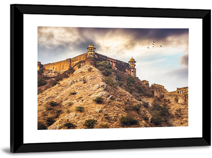 Nahargarh Fort, Jaipur Wall Art as a framed print