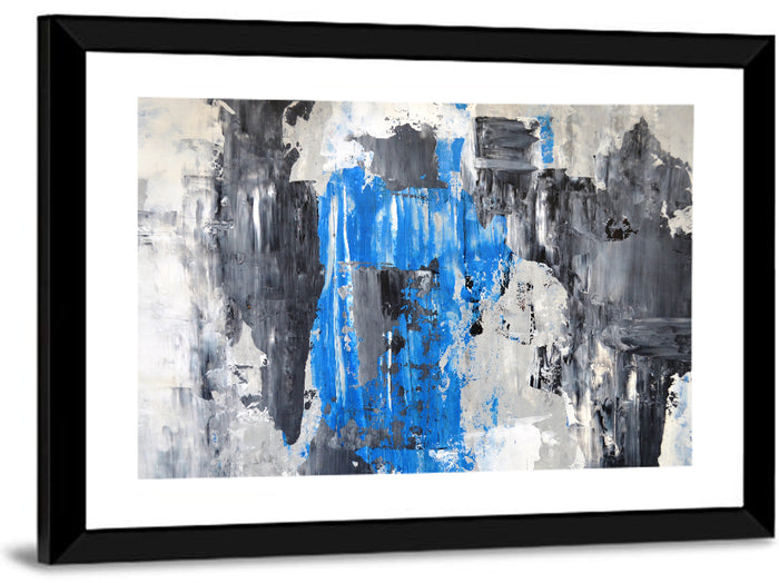Colors Fight Wall Art as a framed print