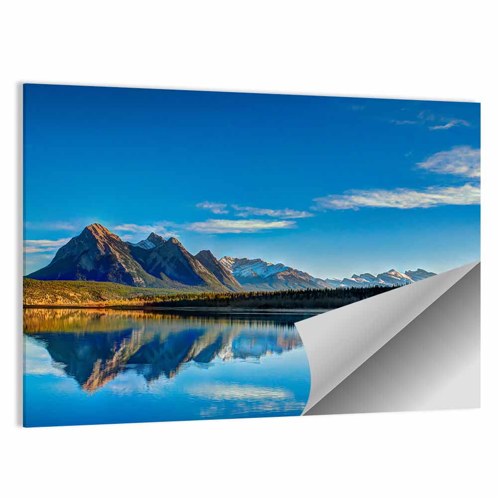 Abraham Lake Reflection Wall Art