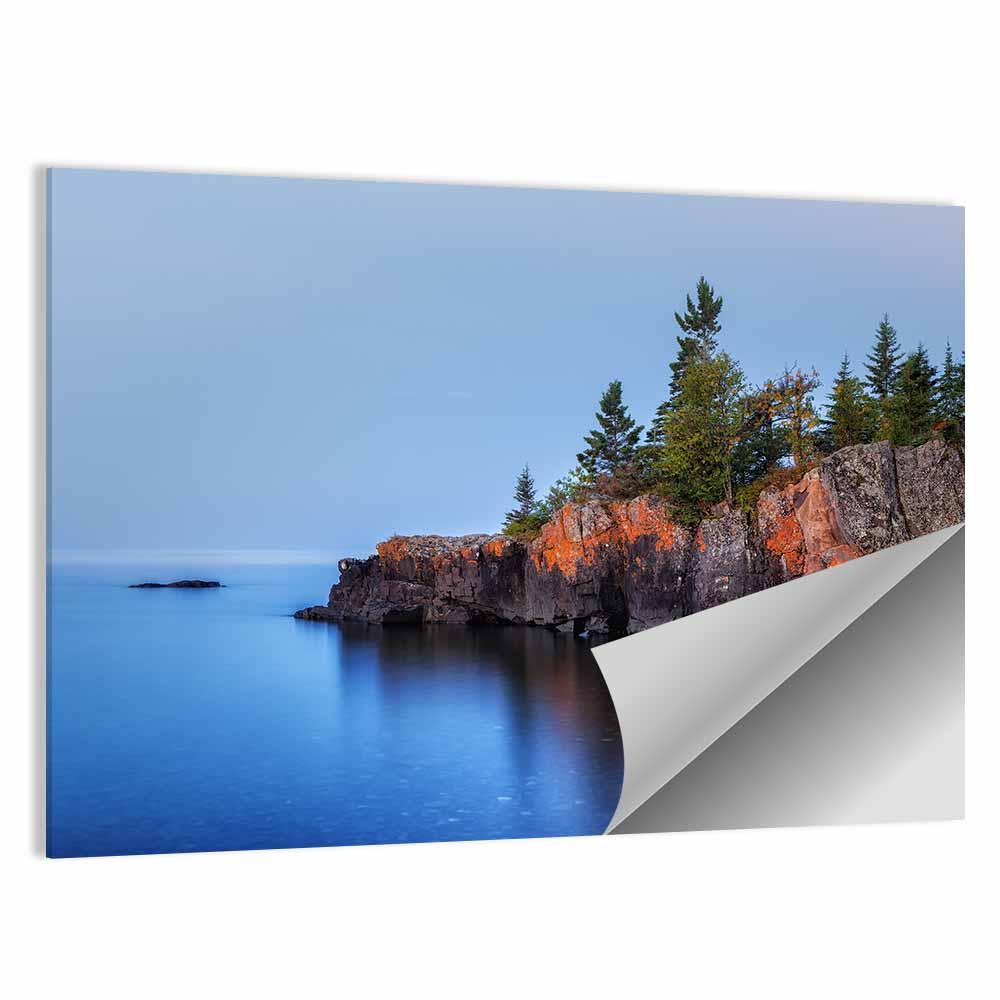 Lake Superior Cliffside Wall Art