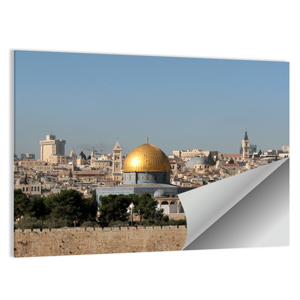 Golden Dome of the Rock, Jerusalem Wall Art