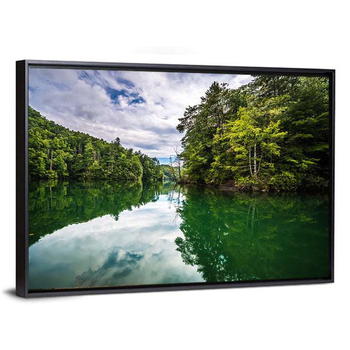 Lake Jocassee Reflection Wall Art