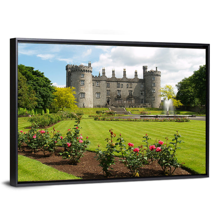 Kilkenny Castle Wall Art as a framed canvas