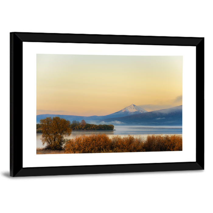 Upper Klamath Lake Wall Art as a framed print