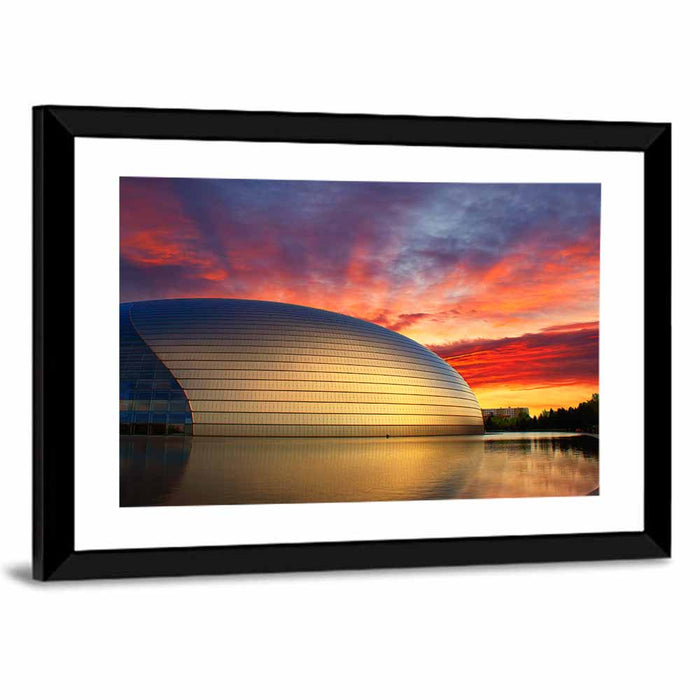 National Centre for the Performing Arts, Beijing Wall Art as a framed print