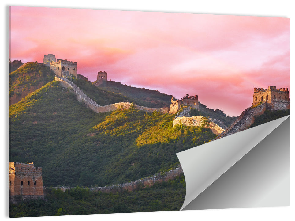 Great Golden Hour Watchtowers Wall Art