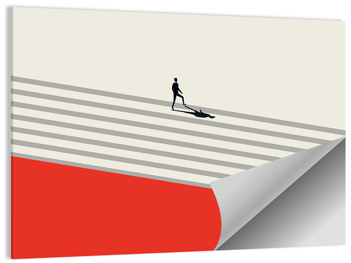 Career Development Concept Wall Art as a poster print