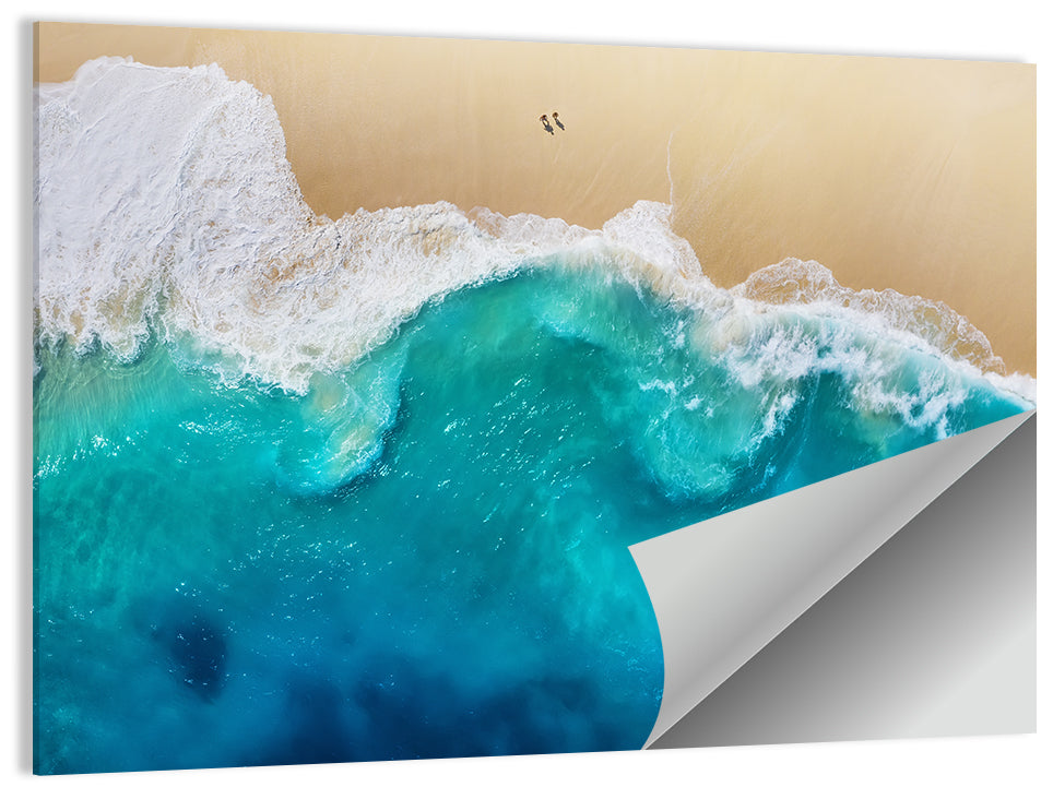 Nusa Penida Aerial Beach Wall Art