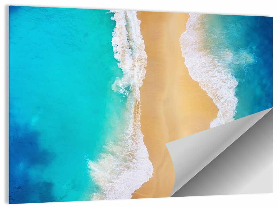 Nusa Penida Turquoise Beach Wall Art