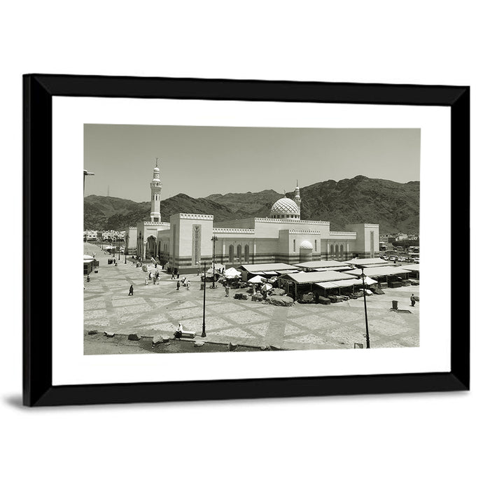 Uhud Mosque, Medina Wall Art as a framed print
