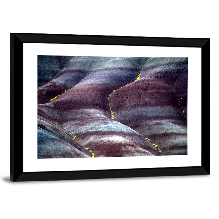 Chamarel Seven Coloured Earths Wall Art as a framed print