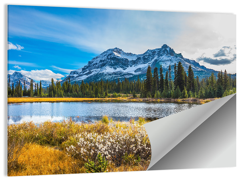 Rocky Mountain Lake Wall Art