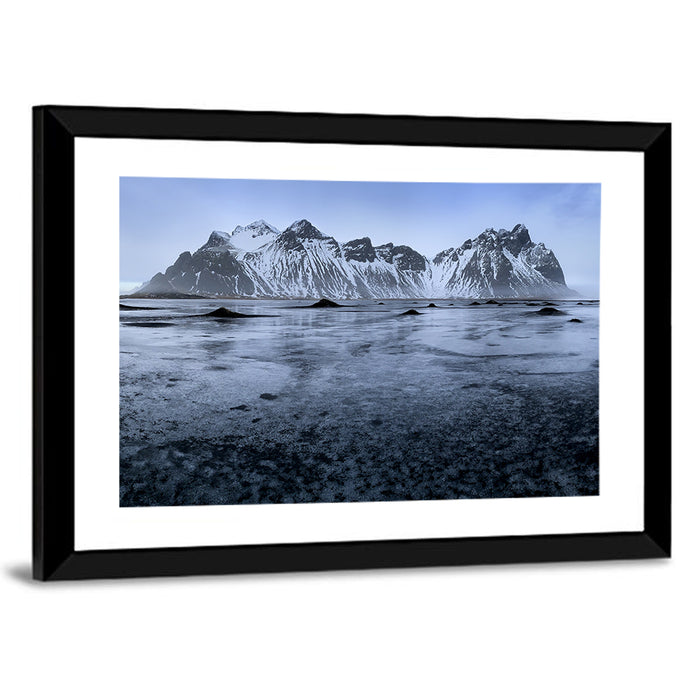 Vestrahorn at Stokksnes Wall Art as a framed print