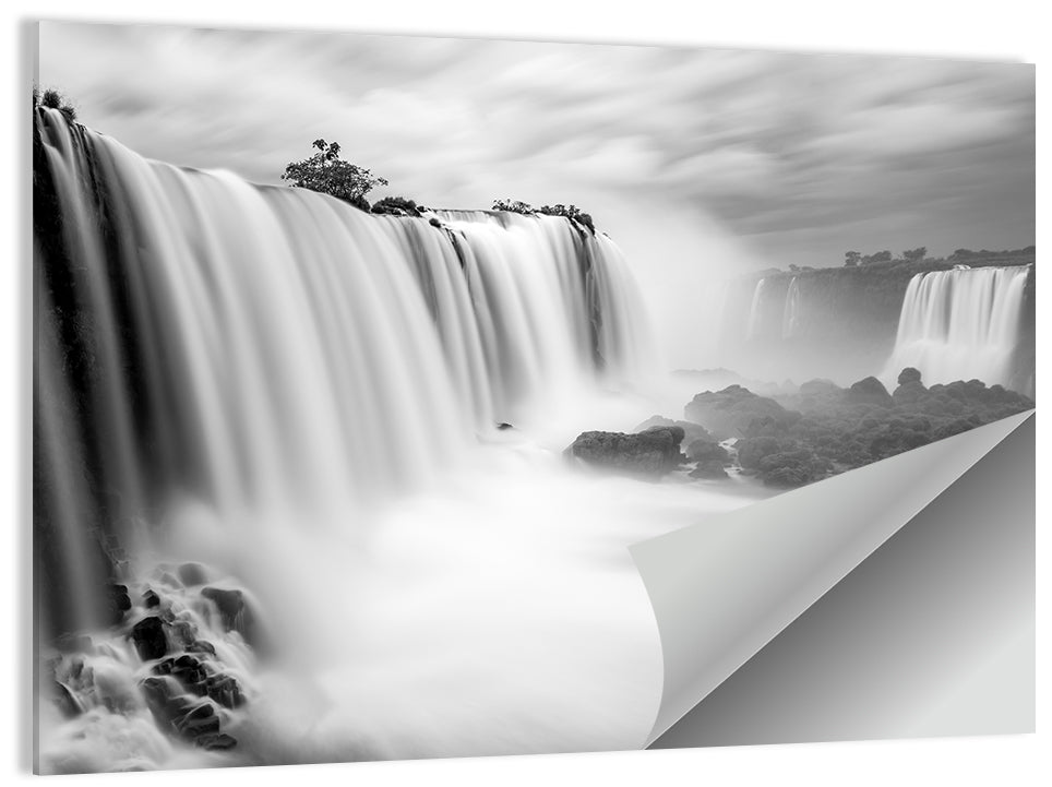 Iguazu Falls in Mist Wall Art