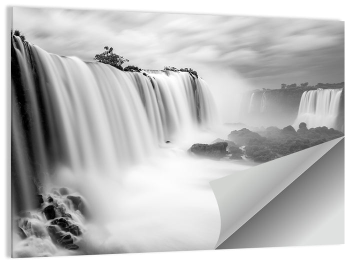 Iguazu Falls in Mist Wall Art as a poster print